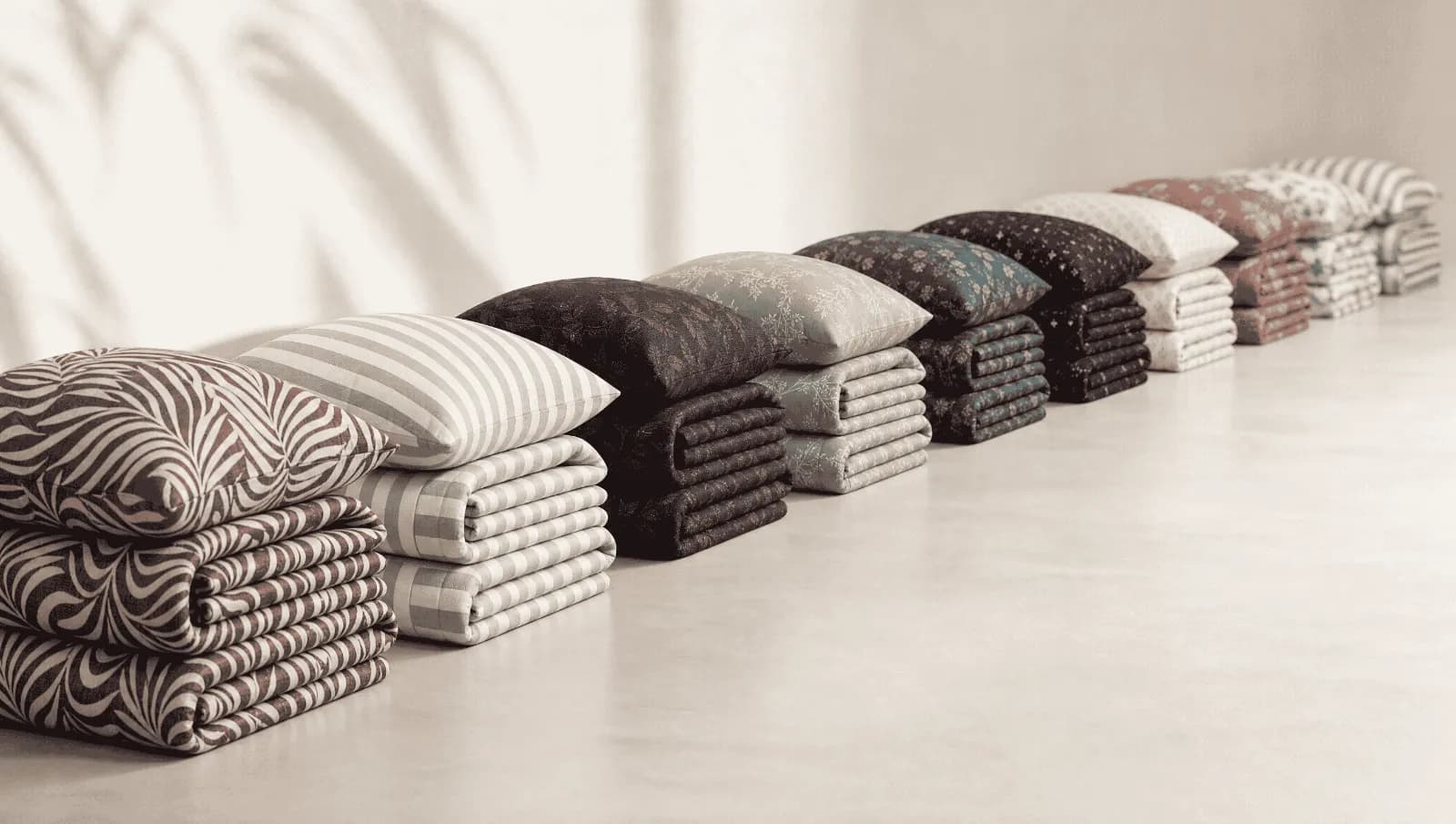 Printed Duvets — 10 Designs Set