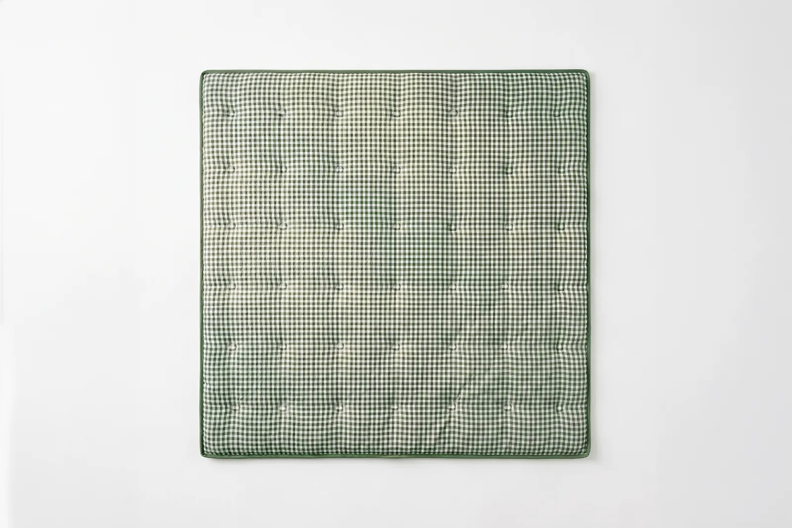 Seersucker Wasbaar Dekbed — Groen 2