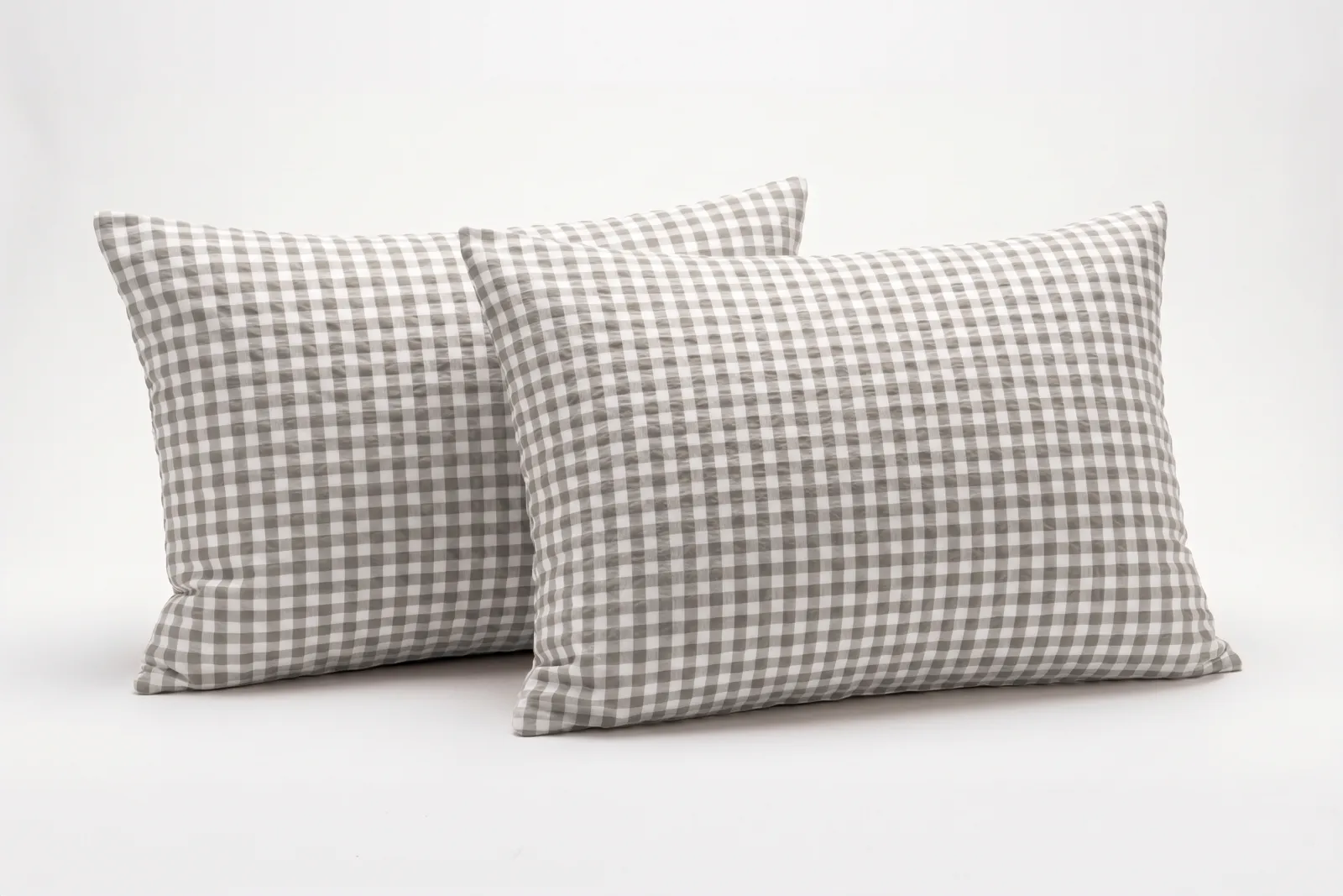 Pillowcase Seersucker Greige