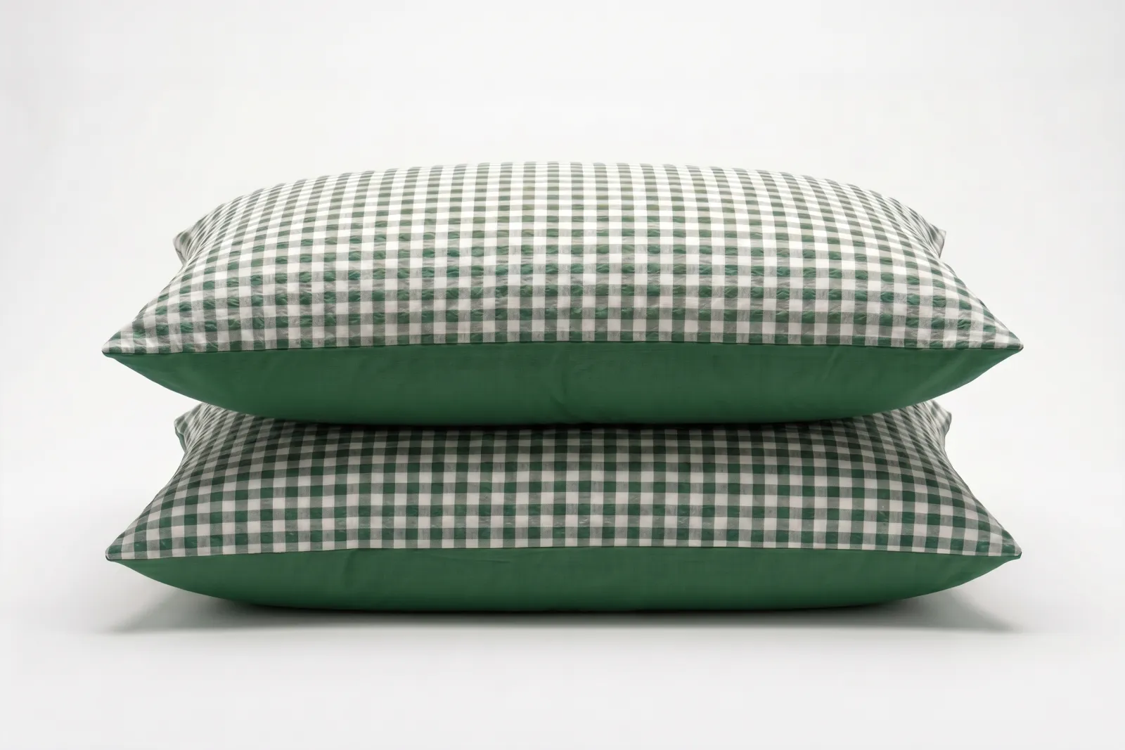Pillowcase Seersucker Green 2