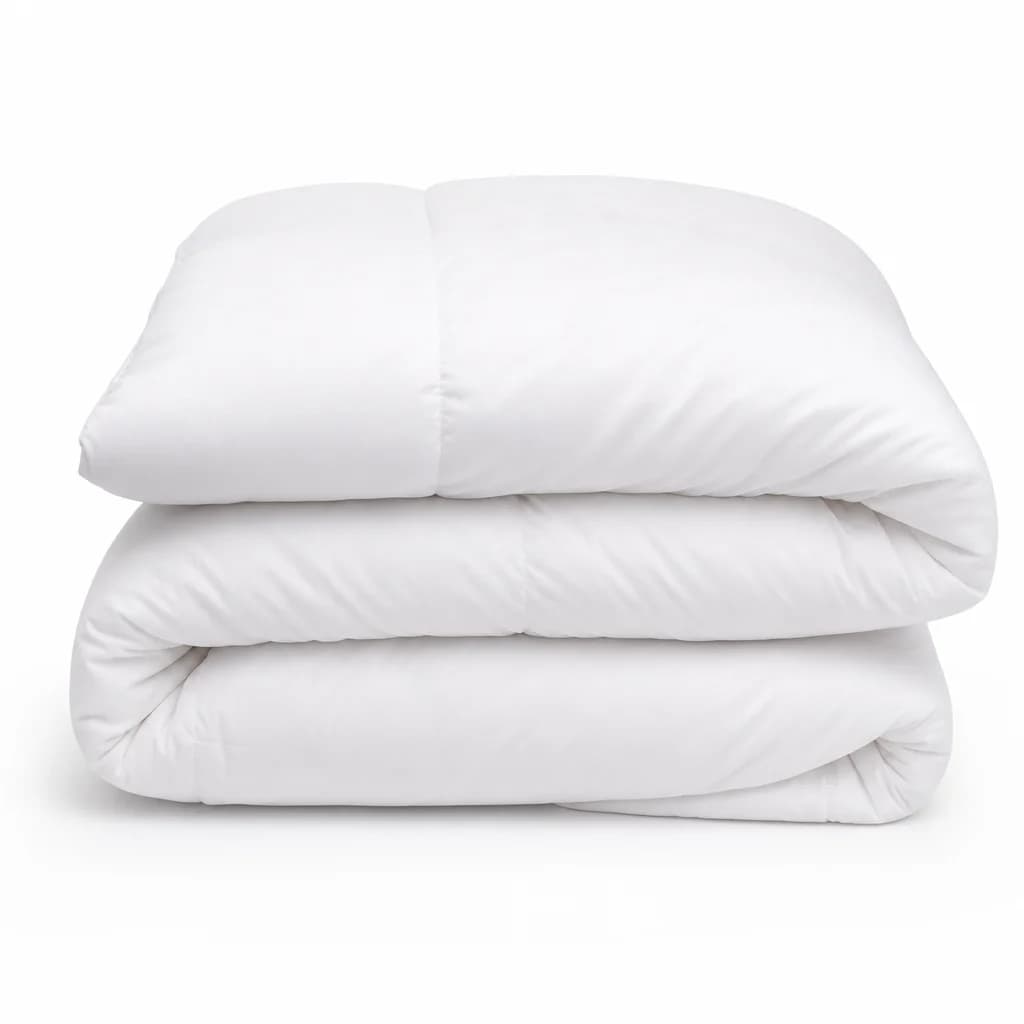 White Microfiber Quilt