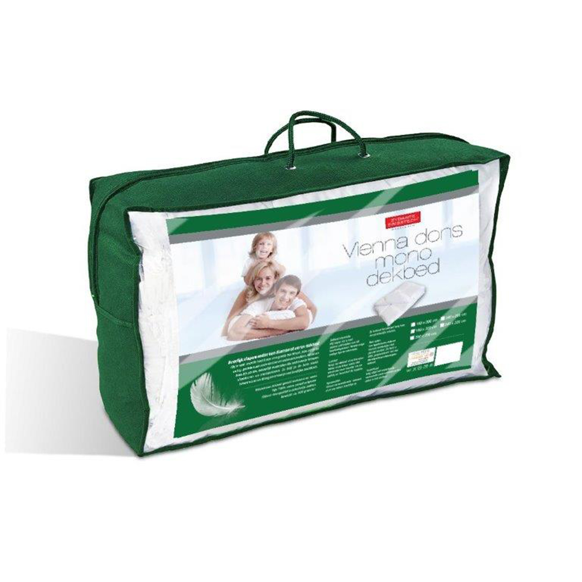 Veren Mono Dekbed Vienna - 140x200 cm - Wit