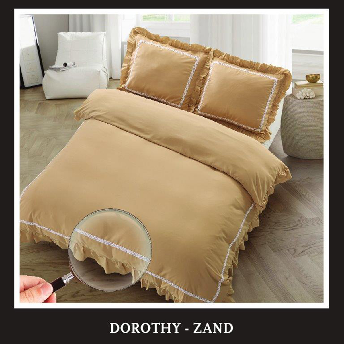 Dekbedovertrek Dorothy - Zand