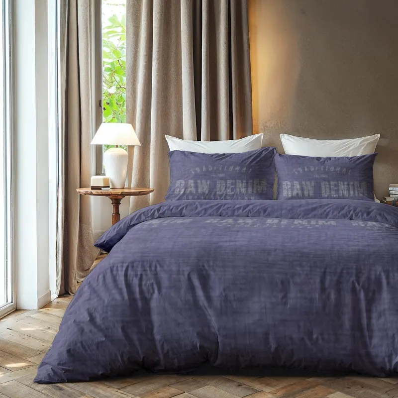 Dekbedovertrek Raw Denim - Blauw