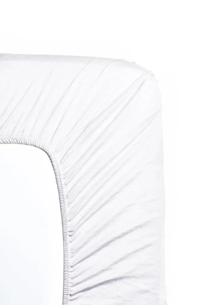 Hotel Home Collection - Jersey Hoeslaken - Wit