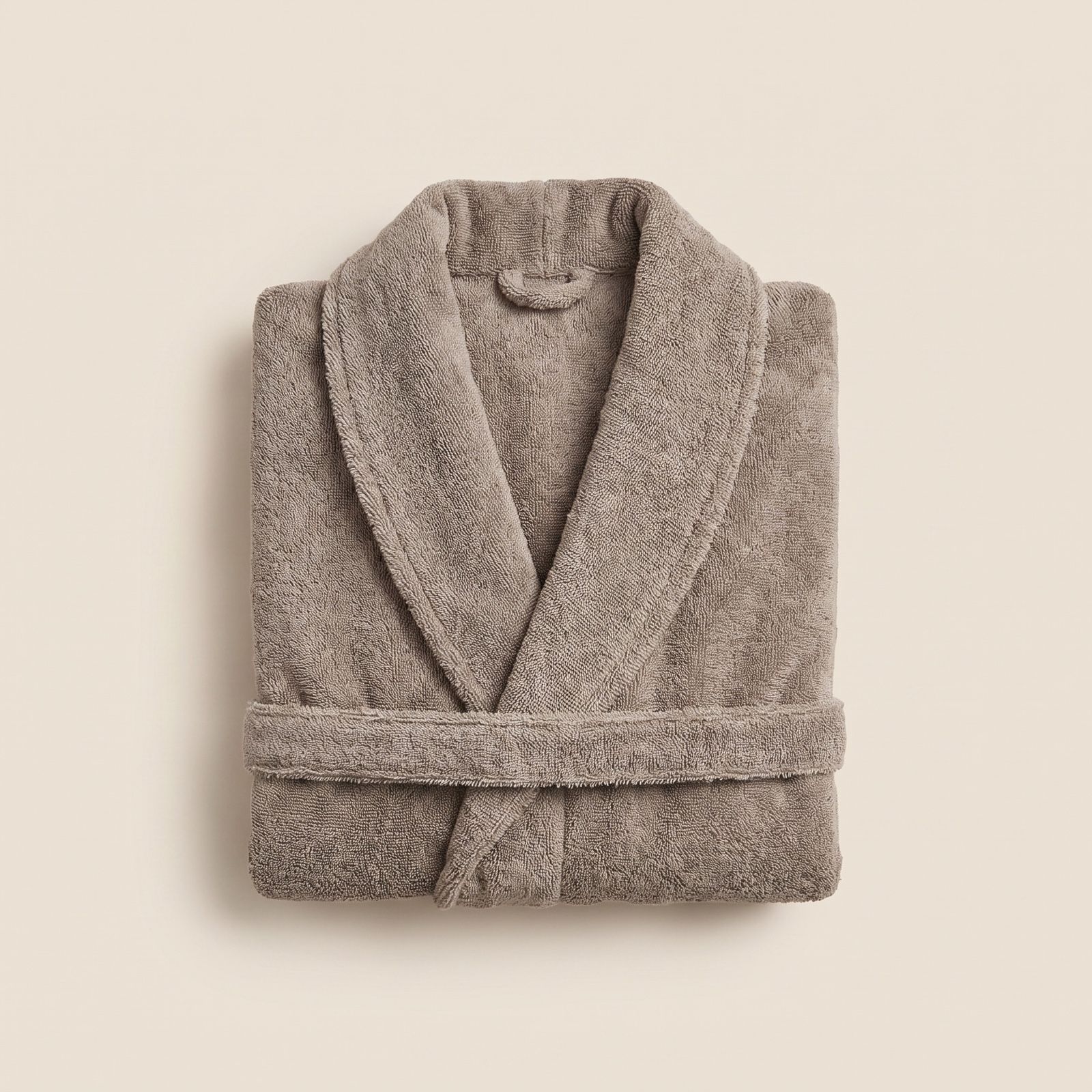 Badjas - Zydante Wellness - Katoen - Taupe