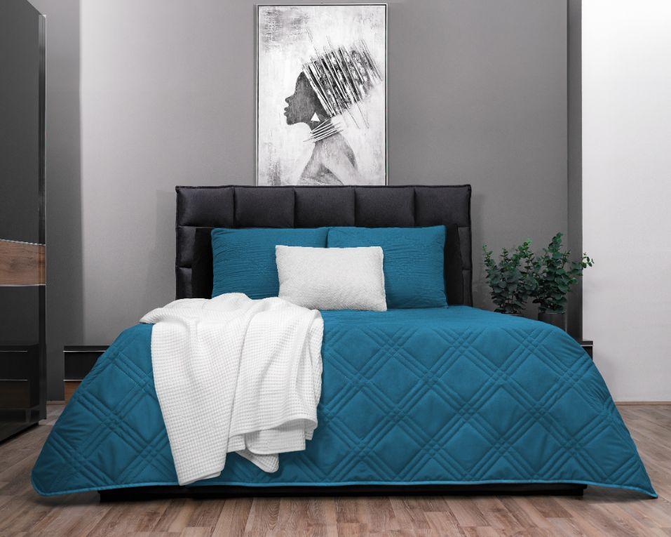 Ultrasonic Bedsprei Incl. 2 Hoezen - Blauw