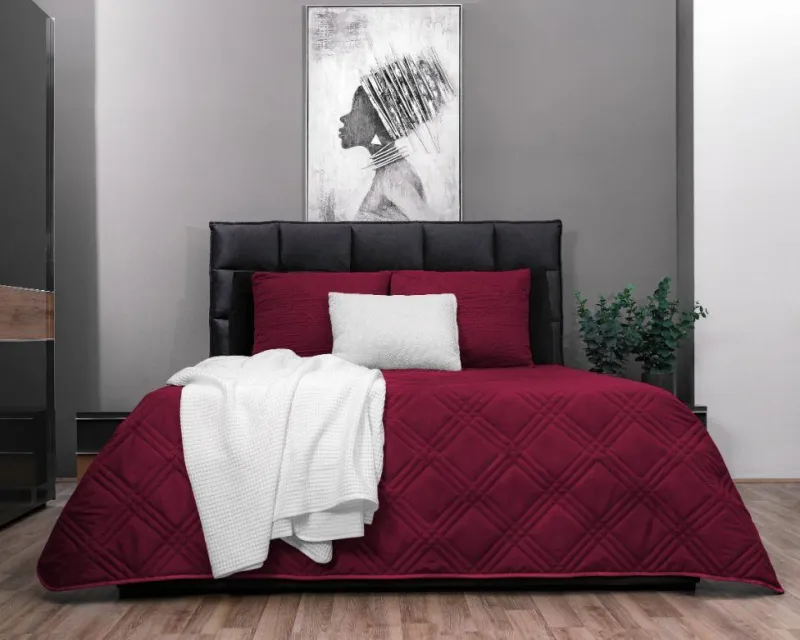 Ultrasonic Bedsprei Incl. 2 Hoezen -  Roze