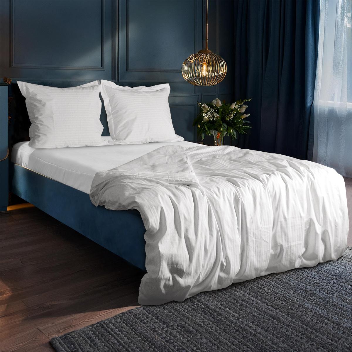 Dekbedovertrekset Lanotte® - Amalfi Collectie - Satin Stripe White