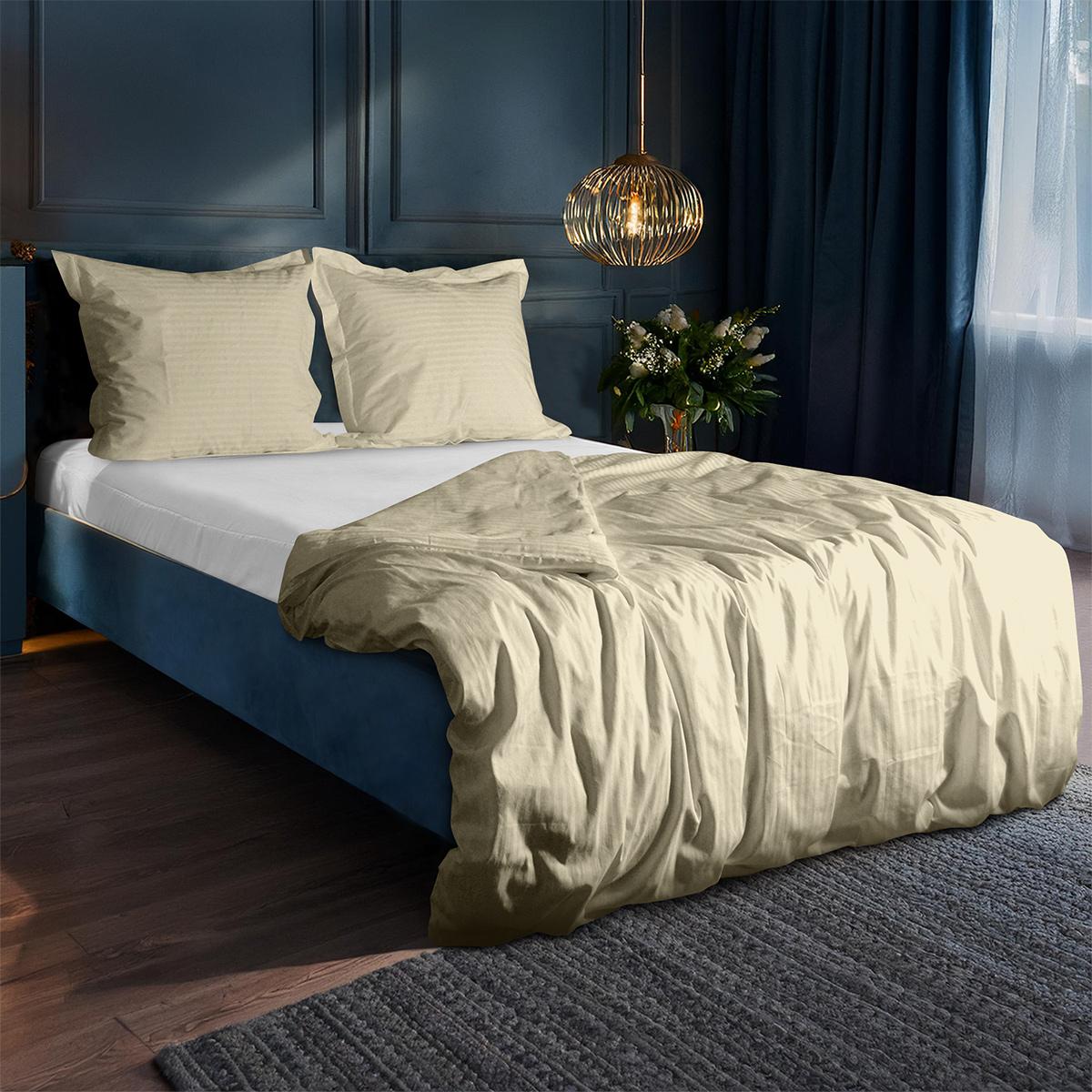 Dekbedovertrekset Lanotte® - Amalfi Collectie - Stripe Creme