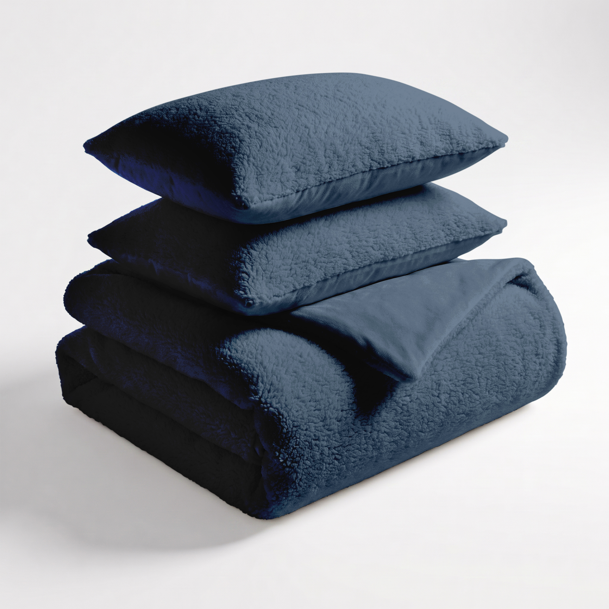 Dekbedovertrek Teddy - Blauw - met 1 Kussenslop