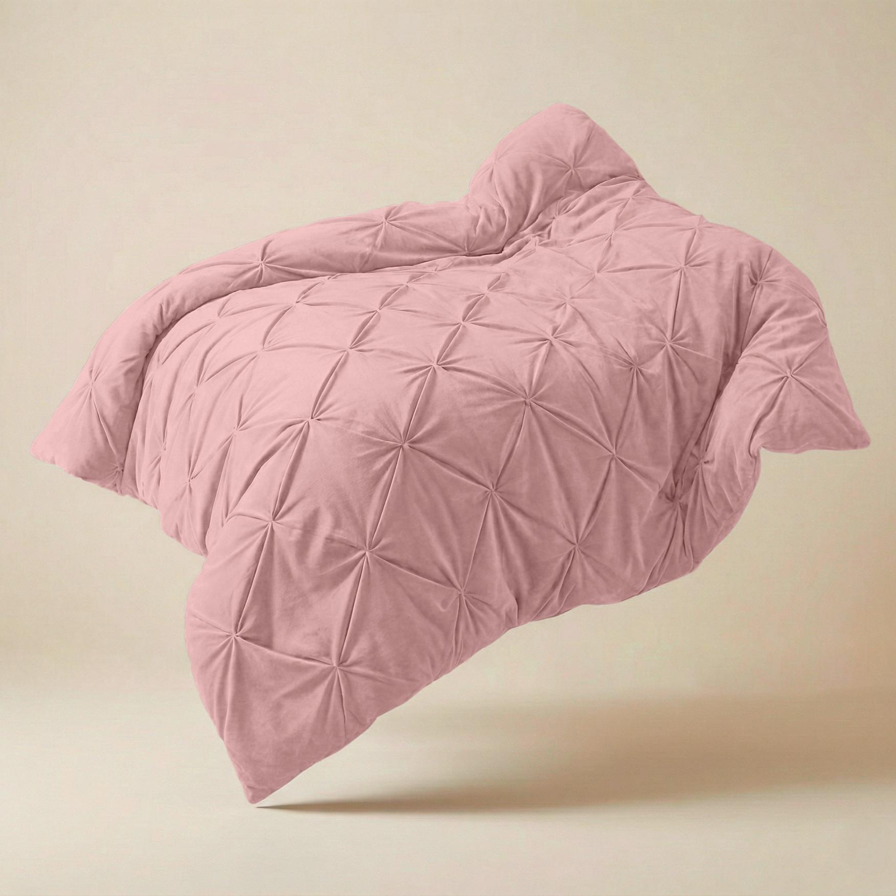 Dekbed Diamond Pintuck - Roze 350gsm