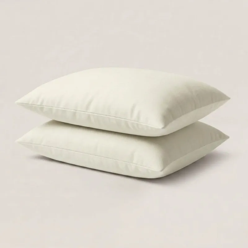 Microvezel kussensloop 60x70 cm - 2 stuks - Crème