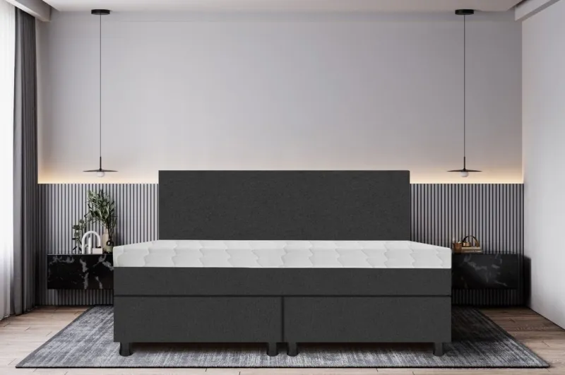 Studio - Boxspring - Pieter met geïntegreerde topper - Antraciet