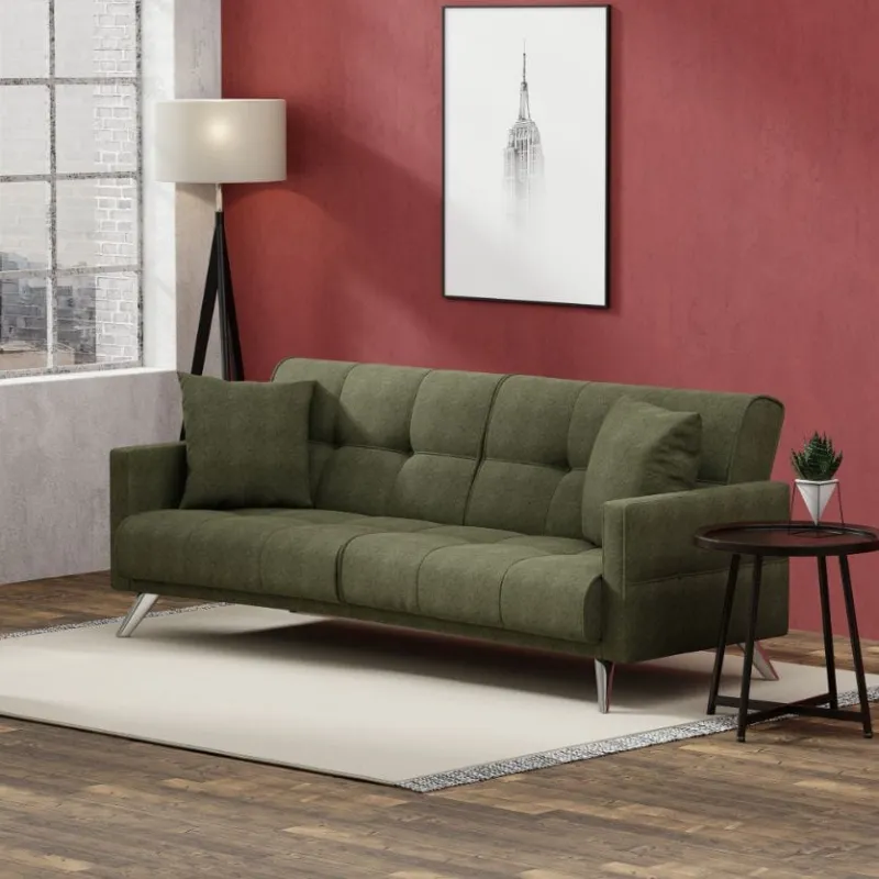 Zydante® Sofabed Barcelona - Donkergroen