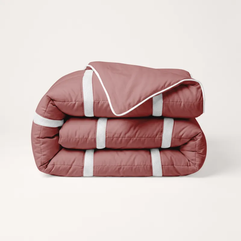 Ventilatie Dekbed - Oud Roze (300gsm)