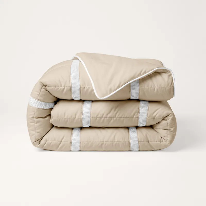 Ventilatie Dekbed - Taupe (300gsm)