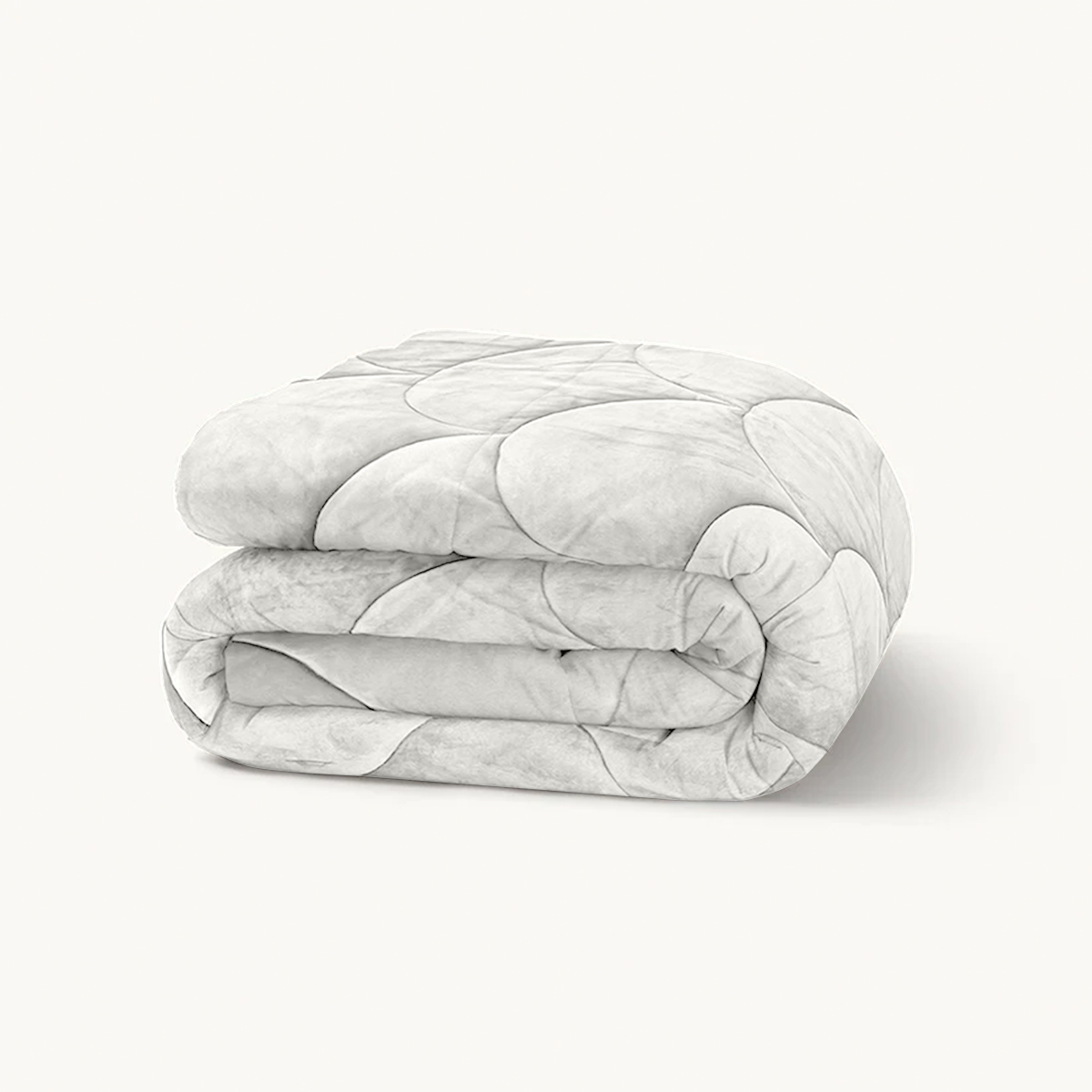 Flanel Velvet Easy Dekbed - Snow White