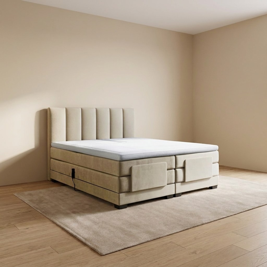 Zydante® - Elektrische Boxspring - Milano - Beige