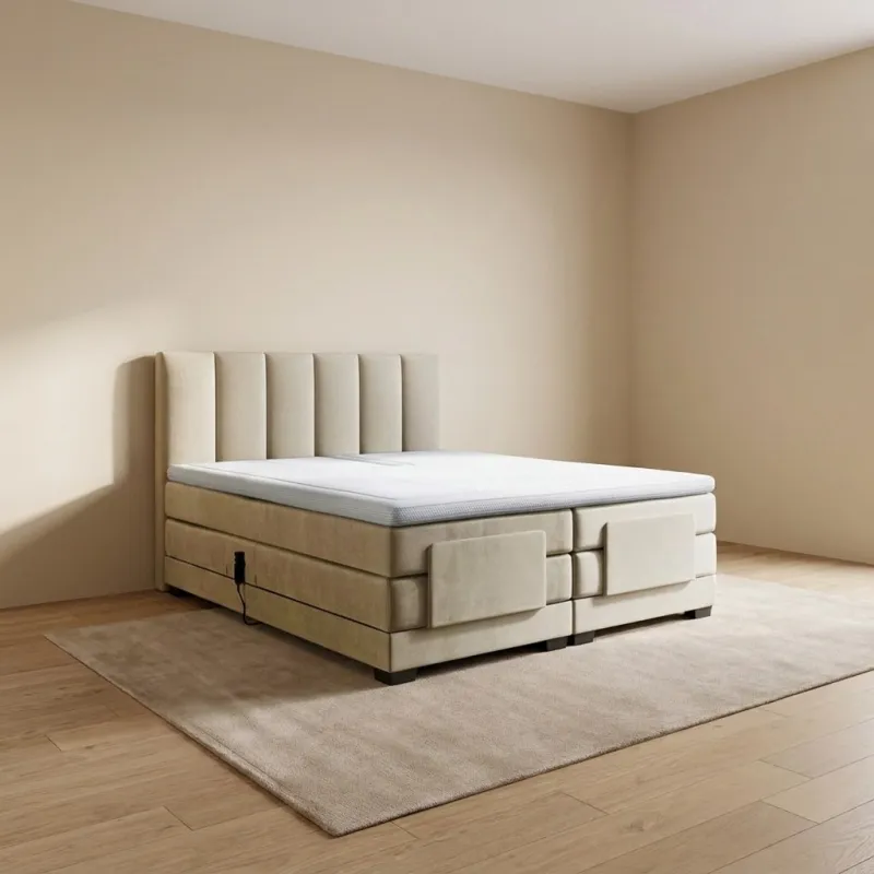 Zydante® - Elektrische Boxspring - Milano - Beige