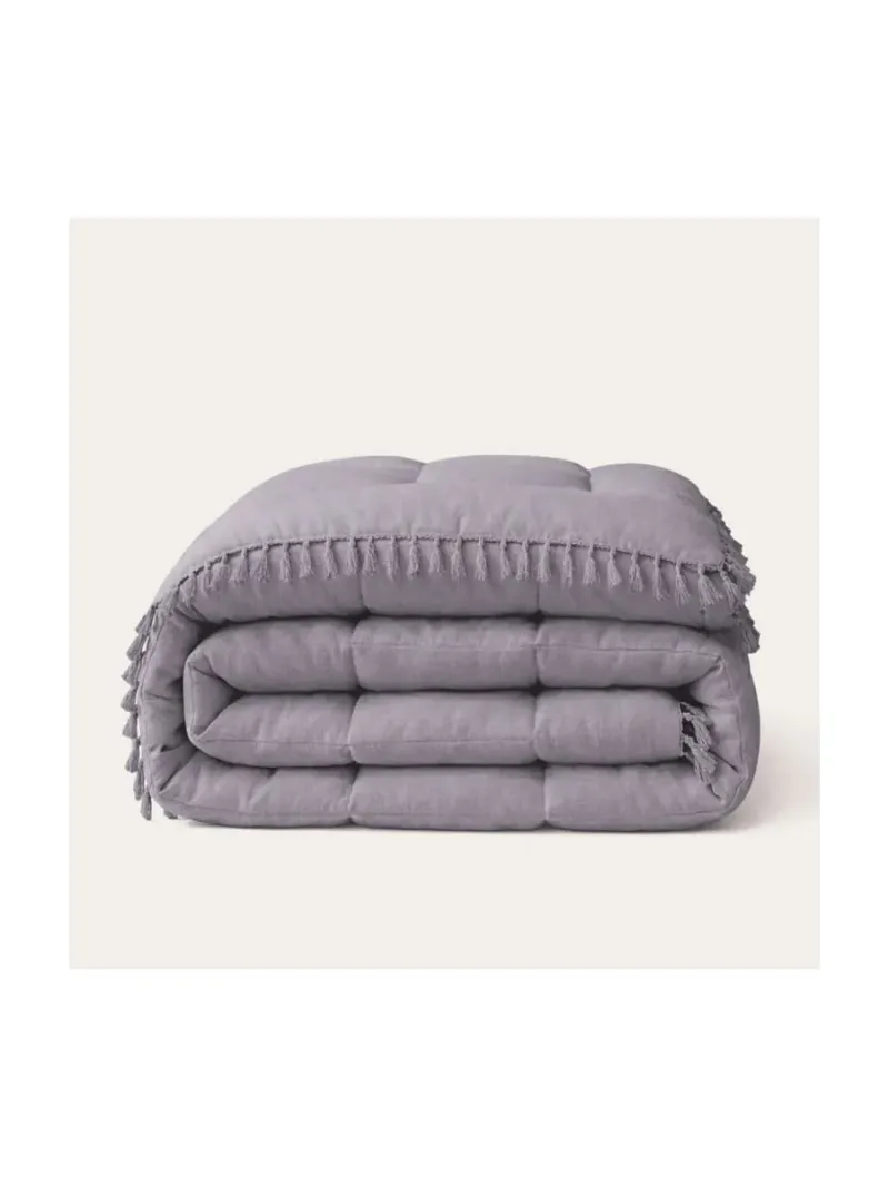 Ibiza Dekbed - Lace Trim - Burnished Lilac