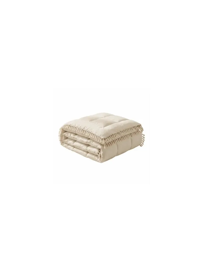 Ibiza Dekbed - Lace Trim - Taupe