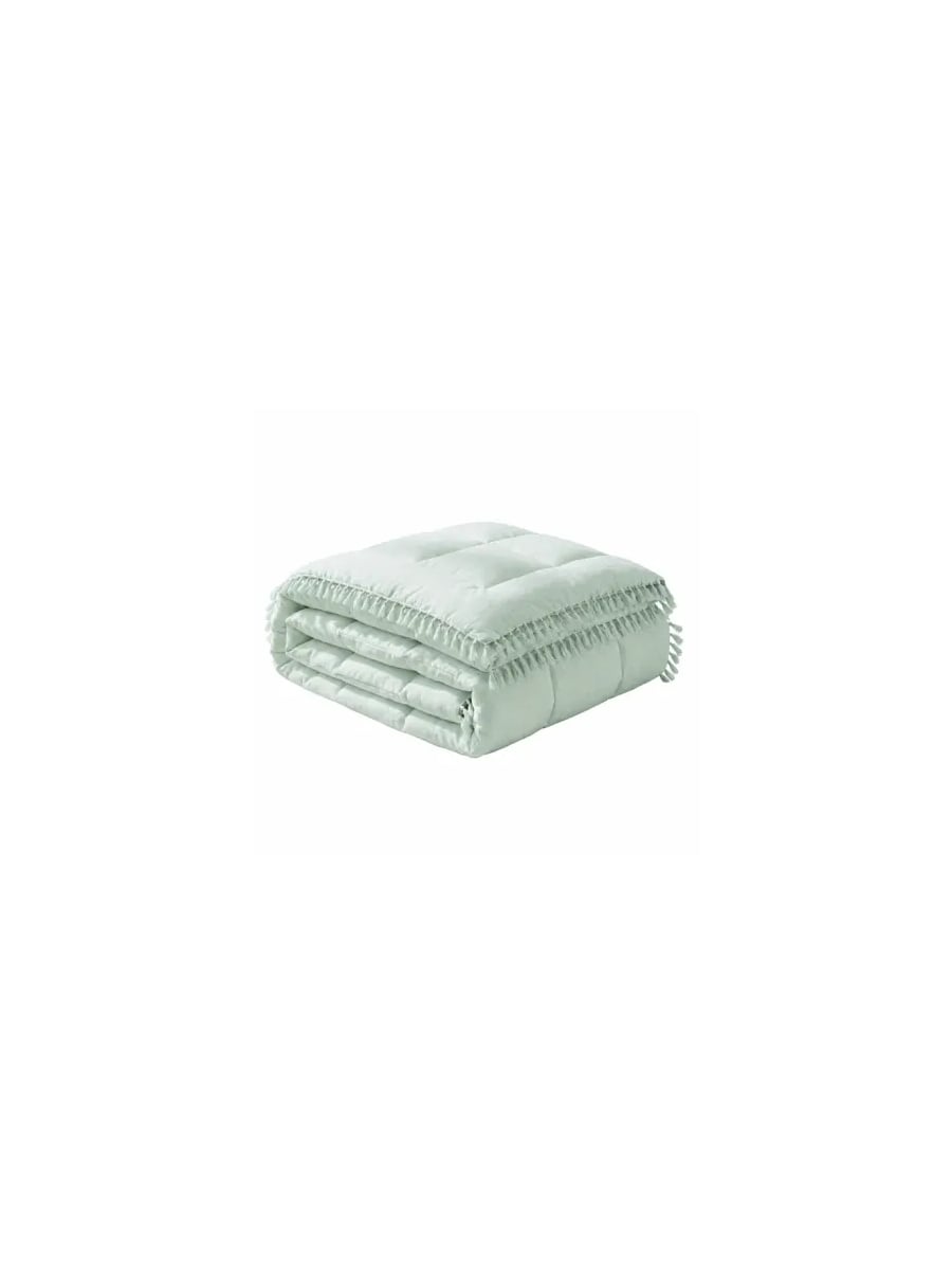Ibiza Dekbed - Lace Trim - Licht Groen