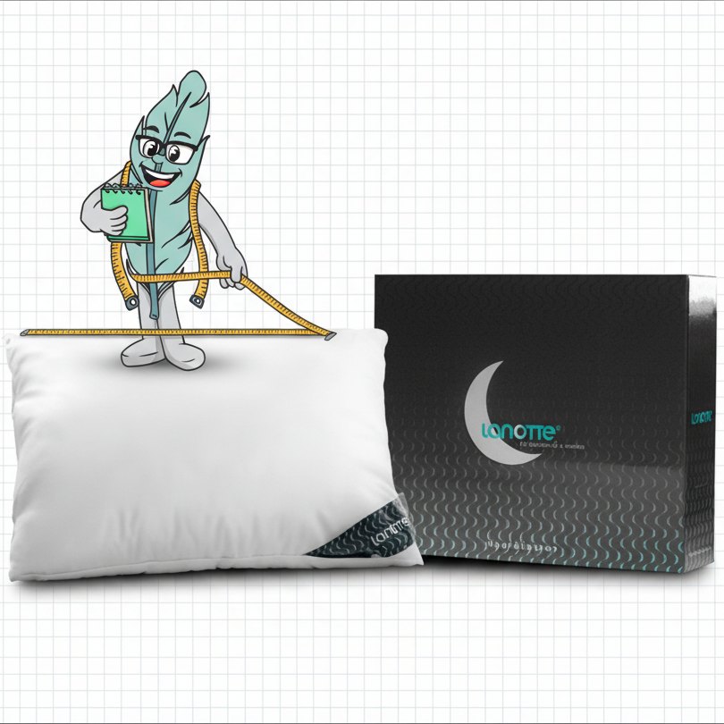 Lanotte® Hoofdkussen 30% dons · 70% veren