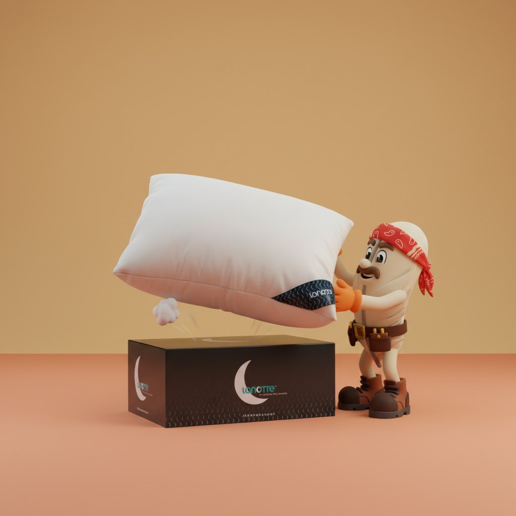 Lanotte® Hoofdkussen 15% dons · 85% veren