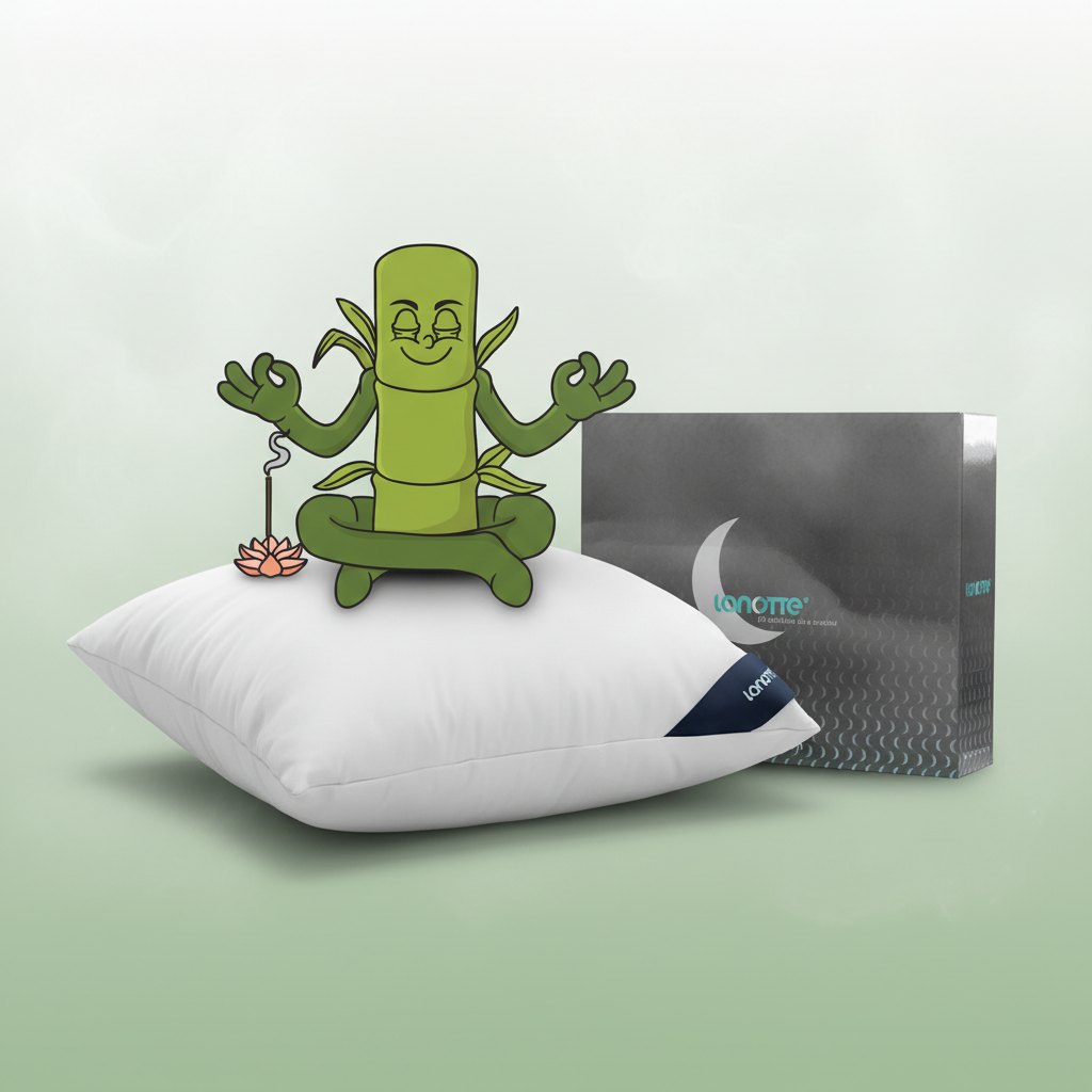 Lanotte® Hoofdkussen 30% wol · 70% bamboe
