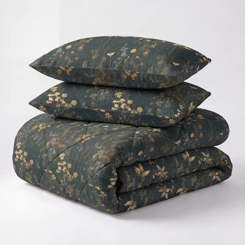 Nano Printed Dekbed - Herbarium