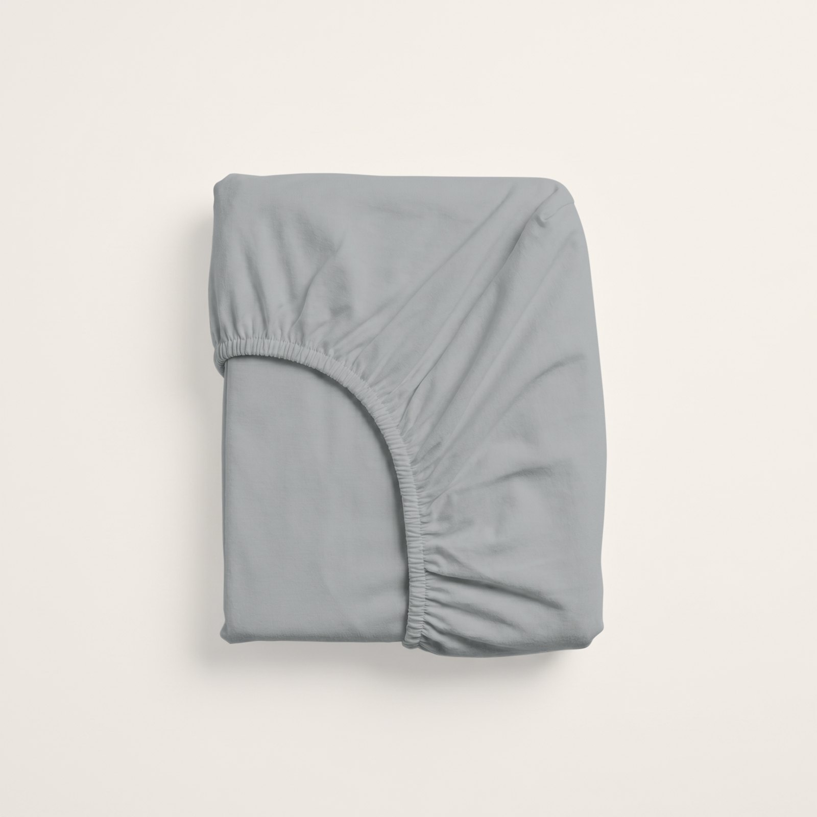 Jersey Hoeslaken Zilver Grijs