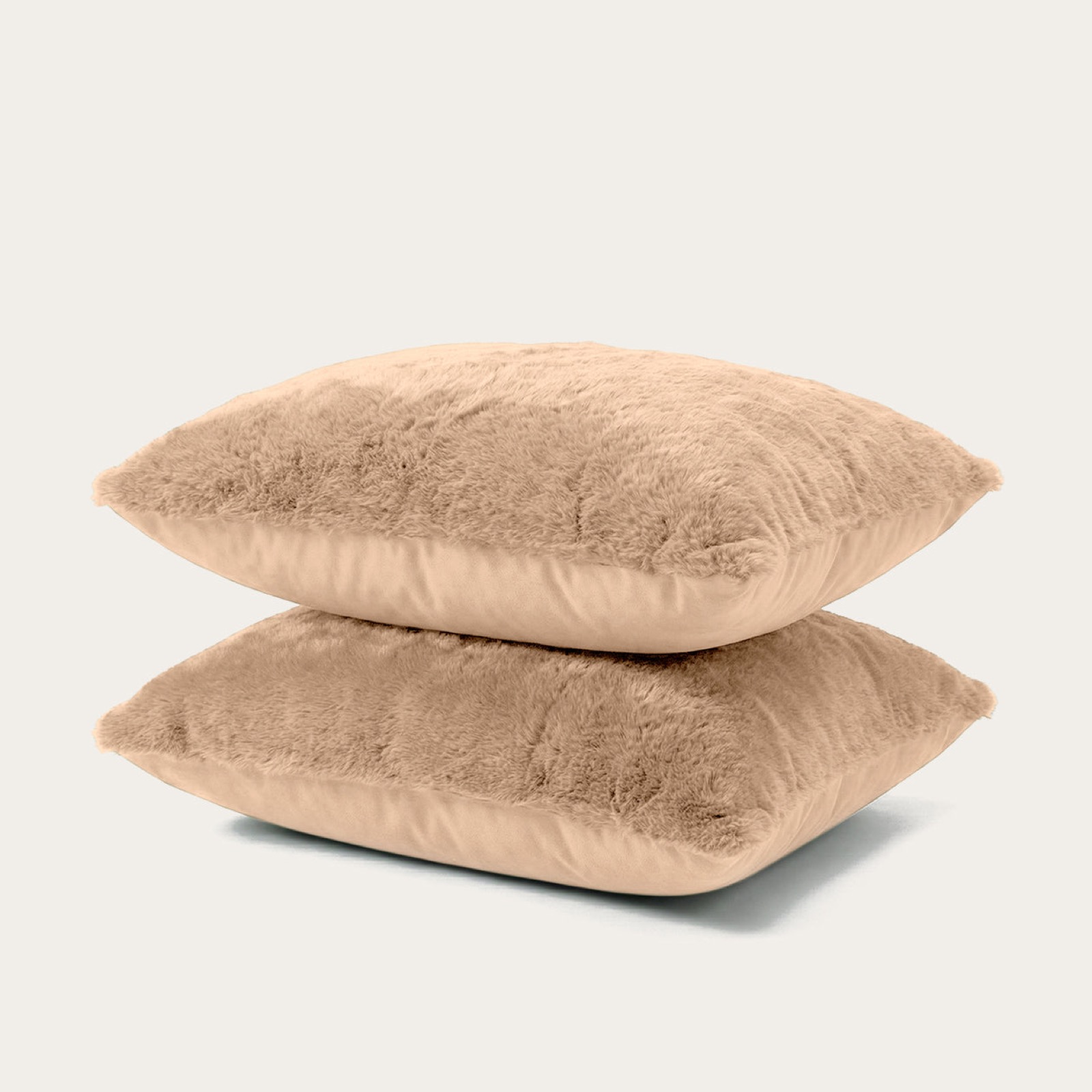 Teddy Kussenslopen - Taupe