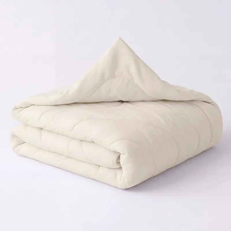 Wasbaar Dekbed Mono Wave Crème