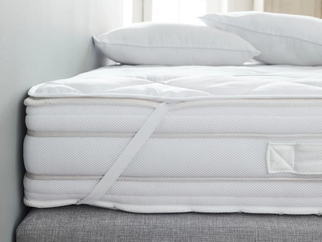 Matrasbeschermer om een matras