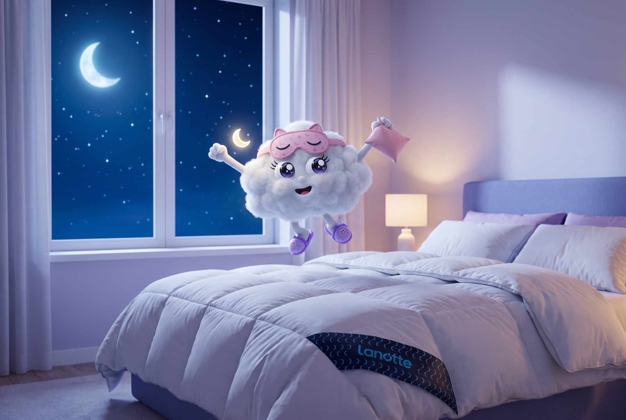 The Dreamy Cloud — Lanotte® 100% kapok