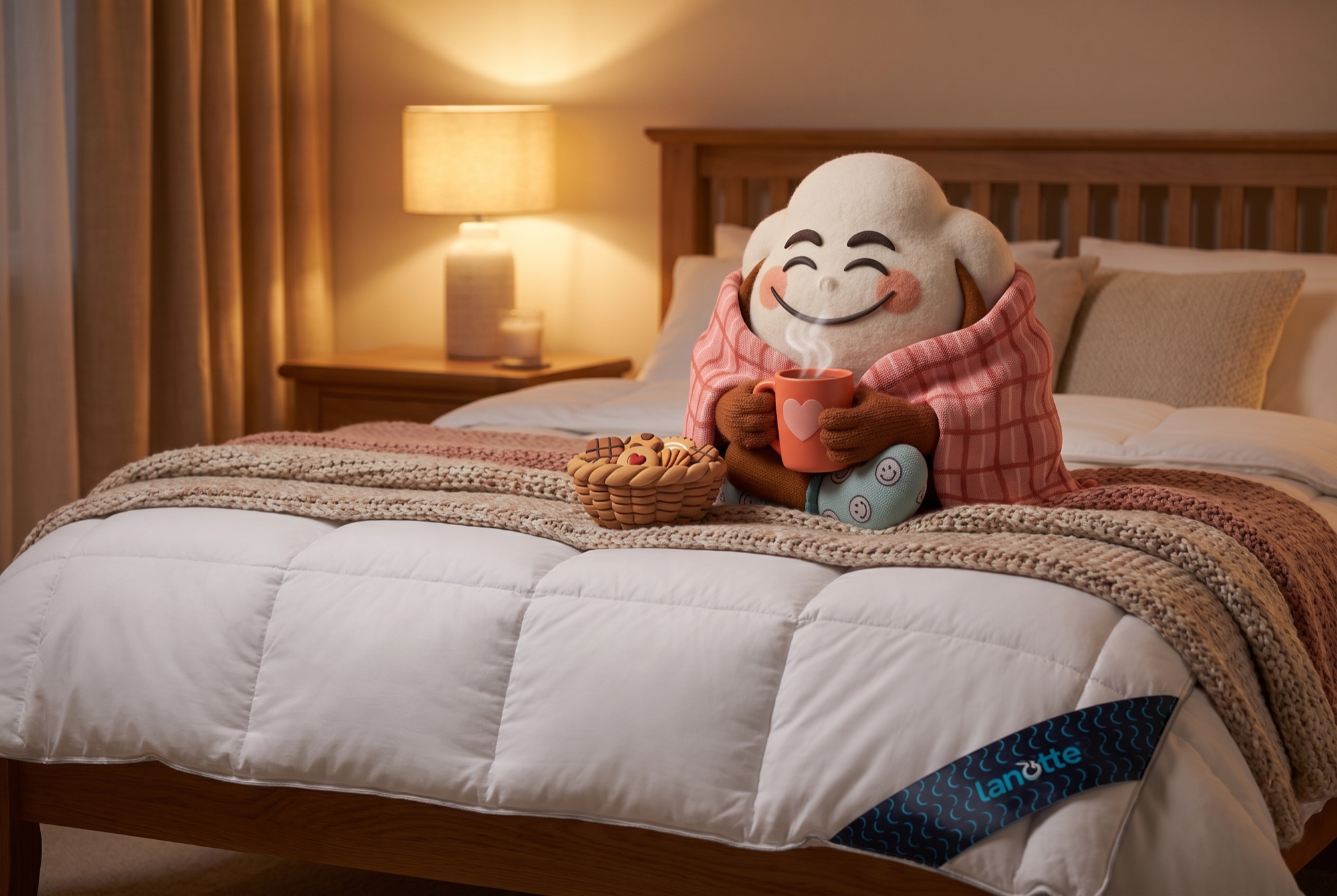 The Friendly Neighbour — Lanotte® 30% wol · 70% katoen