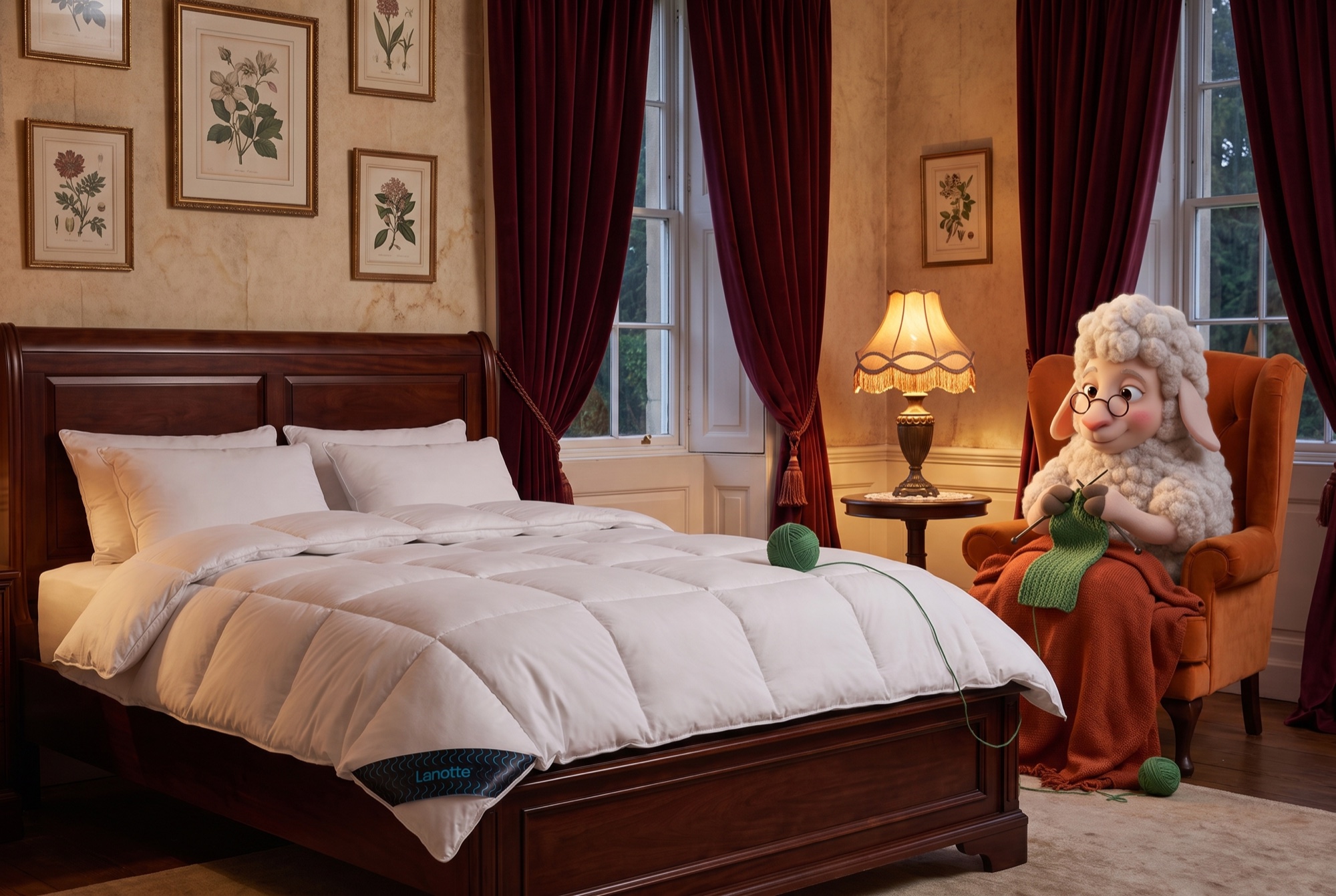 The Timeless Romantic — Lanotte® 100% wol
