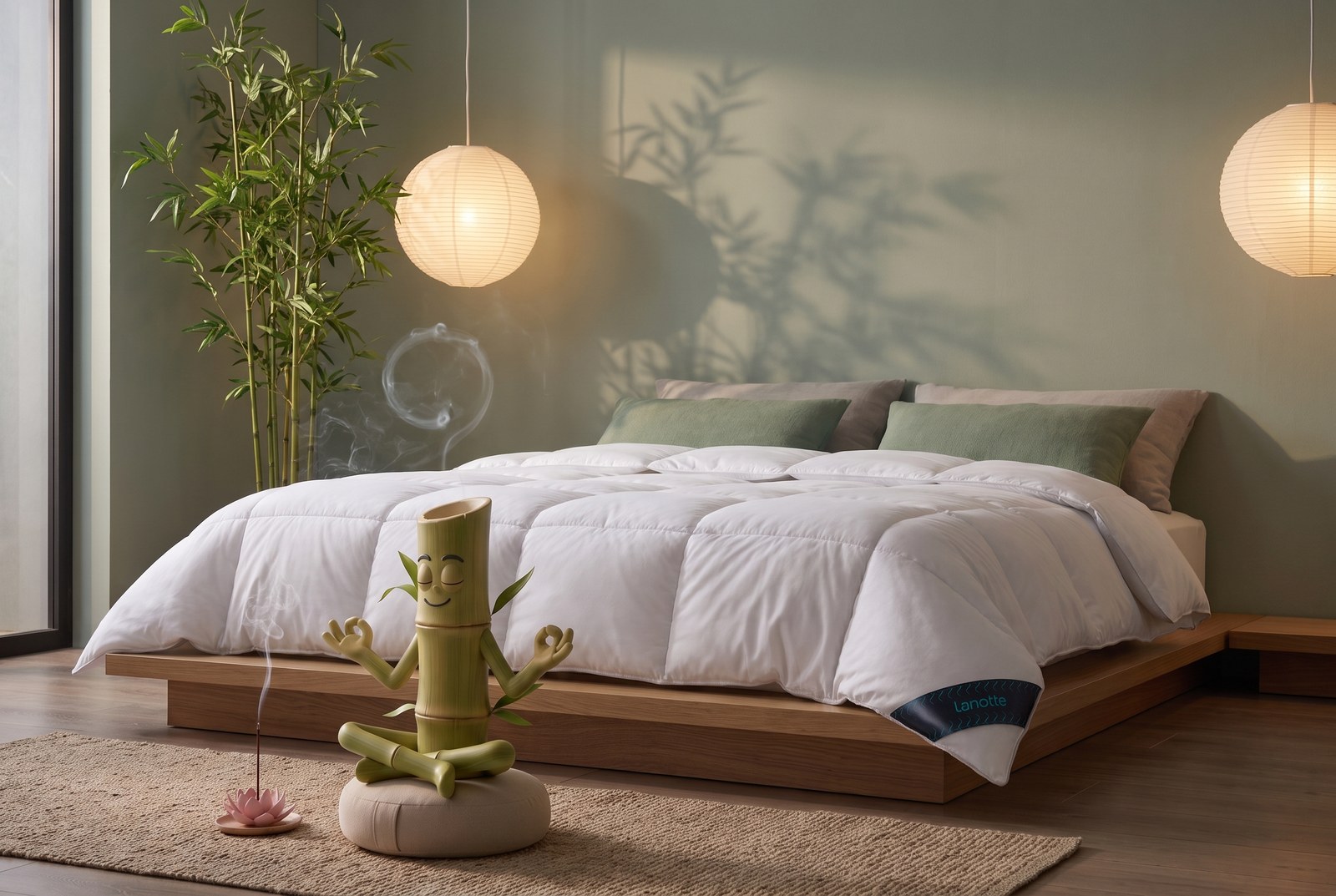 The Zen Master — Lanotte® 30% wol · 70% bamboe